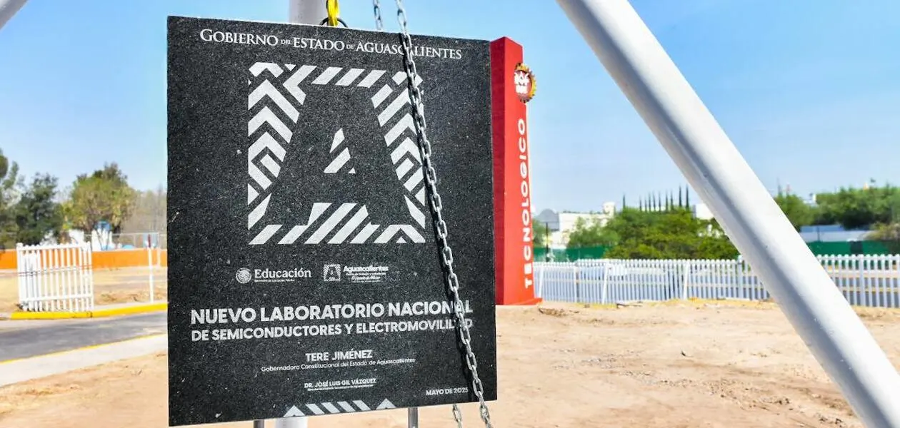 TERE JIMENEZ DIO INICIO A LA CONSTRUCCION DEL LABORATORIO NACIONAL DE SEMICONDUCTORES Y ELECTROMOVILIDAD EN EL INSTITUTO TECNOLOGICO DE AGUASCALIENTES 1 1