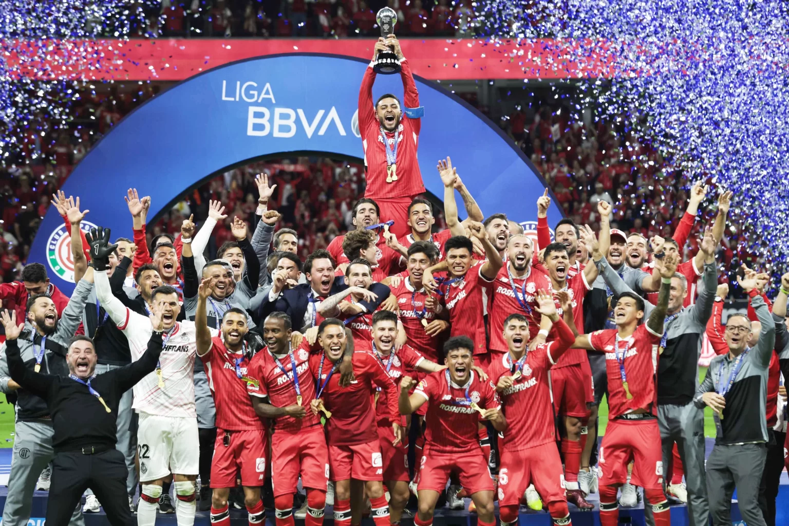 Toluca se coronó campeón del futbol mexicano