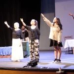 La obra Tortugas sobre la playa se presentó anoche con gran éxito en el Teatro Morelos