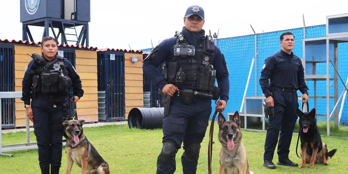 EMBAJADA DE ESTADOS UNIDOS RECONOCE LA PREPARACION DE LA UNIDAD K9 DE LA POLICIA ESTATAL DE AGUASCALIENTES 2