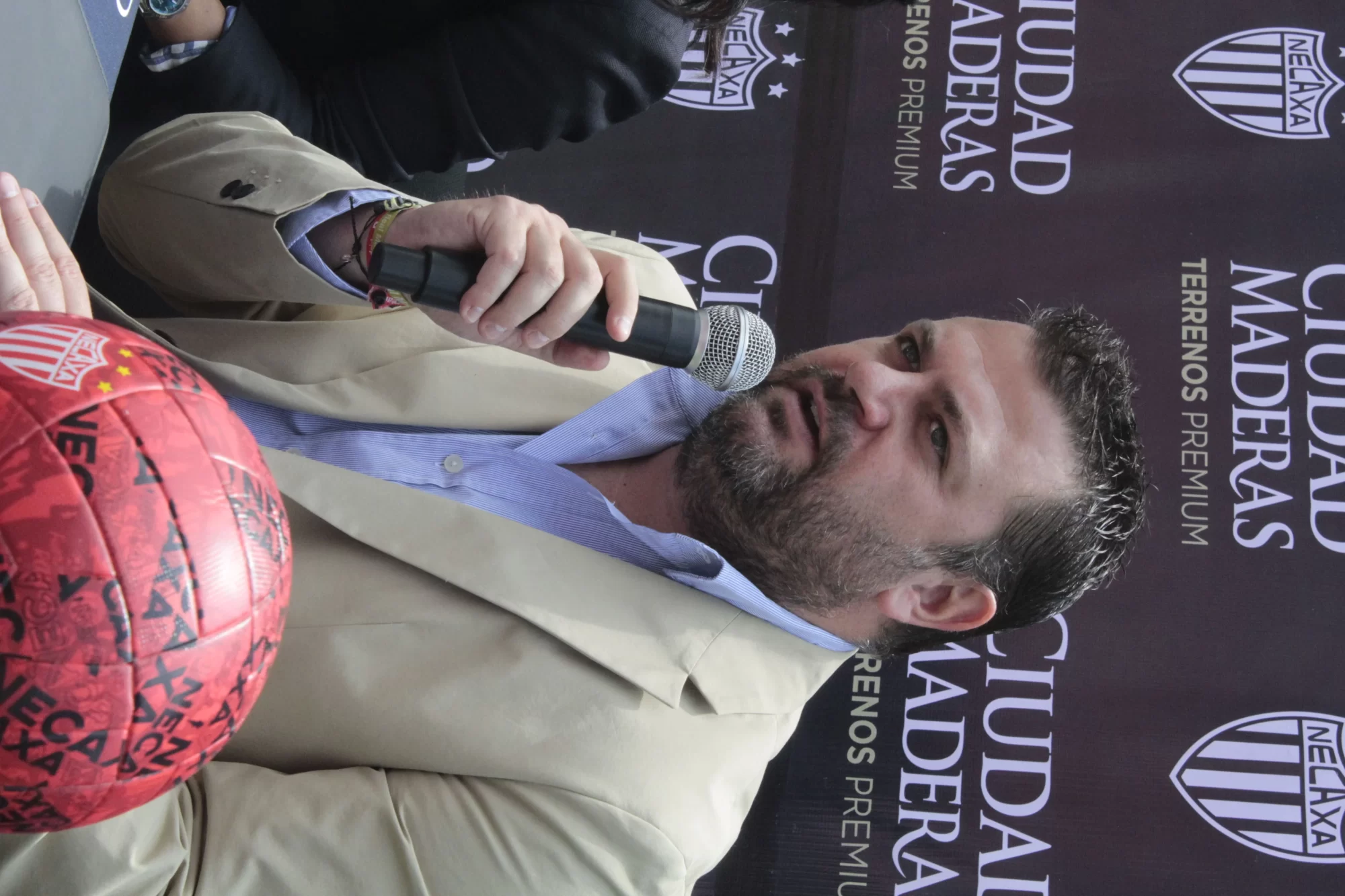 Francisco Javier Pria destaco el regreso de un gran patrocinador del Necaxa como es Ciudad Maderas