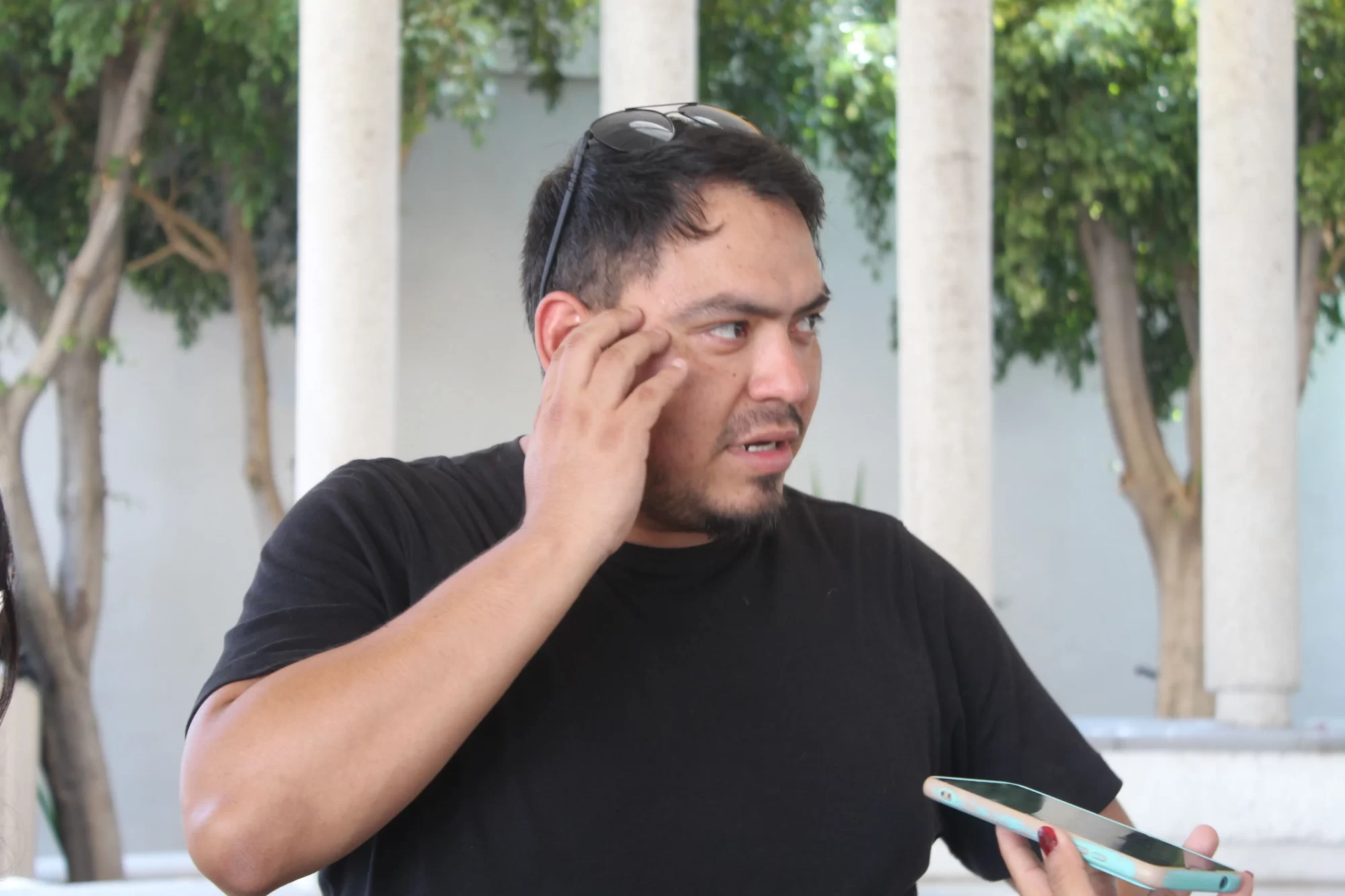 Jose Angel Luna Pedroza director y creaor de El efecto danzador y El viaje Infinito. Foto Elena