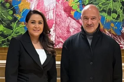 Tere Jiménez, sostuvo una reunión con el Secretario de Infraestructura