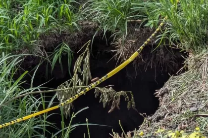 Se encuentra sobre la trotapista en el fraccionamiento Del Valle