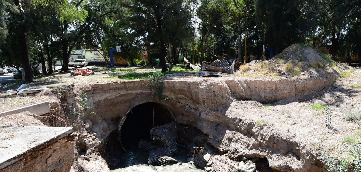 Socavon del Fraccionamiento Ojo de Agua 9