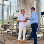 El Gigante del Campo y José Luis Morales visitó la planta de AliLeche, para documentar el desarrollo en la producción hidrocálida, el precio justo y la leche del día.