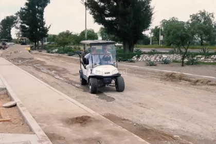 José Luis Morales y Alfonso Dávalos visitaron Zitara, para mostrarle al público los avances de obra y un Club Deportivo en plena construcción.