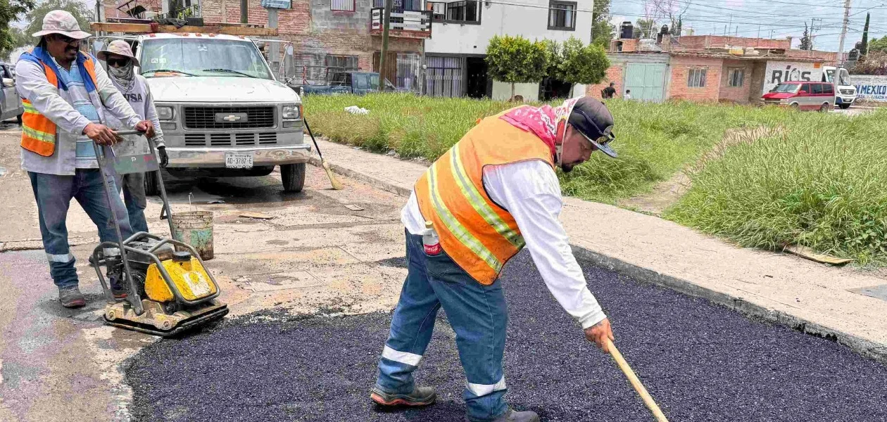 Hay baches que se han tenido que intervenir en dos ocasiones.