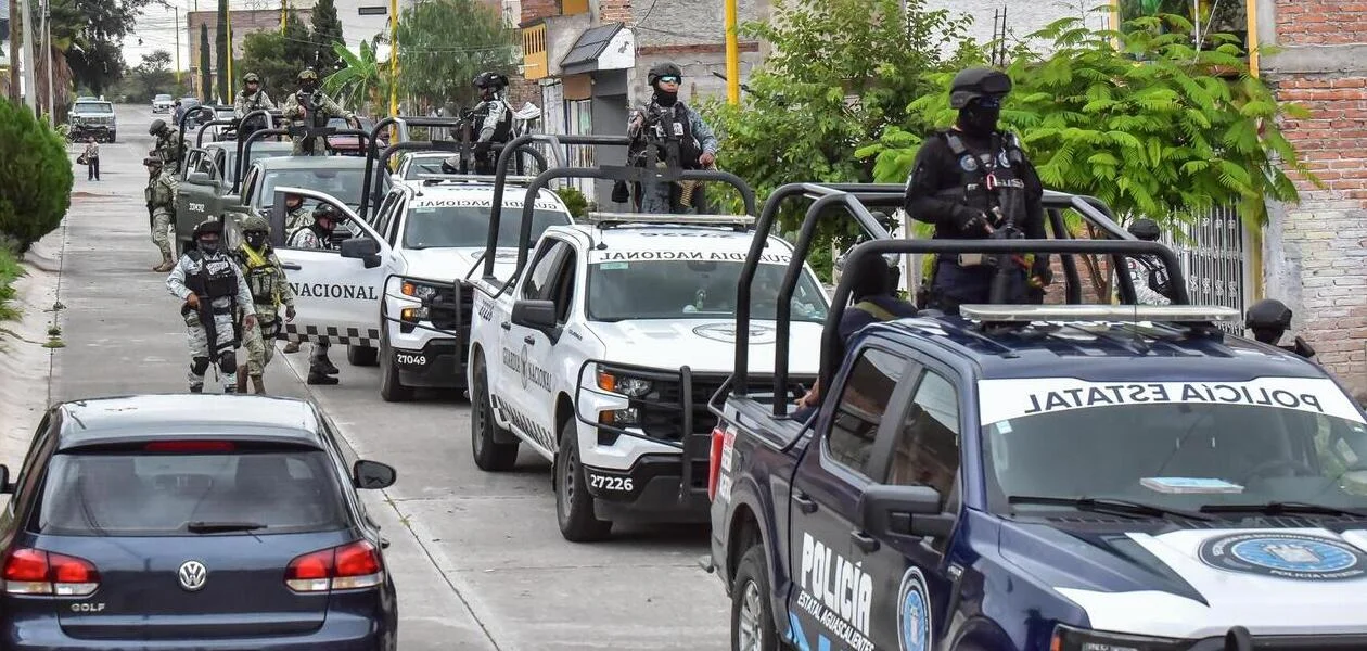 REFUERZAN SEGURIDAD EN AGUASCALIENTES CON OPERATIVOS CONJUNTOS POLICIA ESTATAL GUARDIA NACIONAL Y EJERCITO 7 1 1