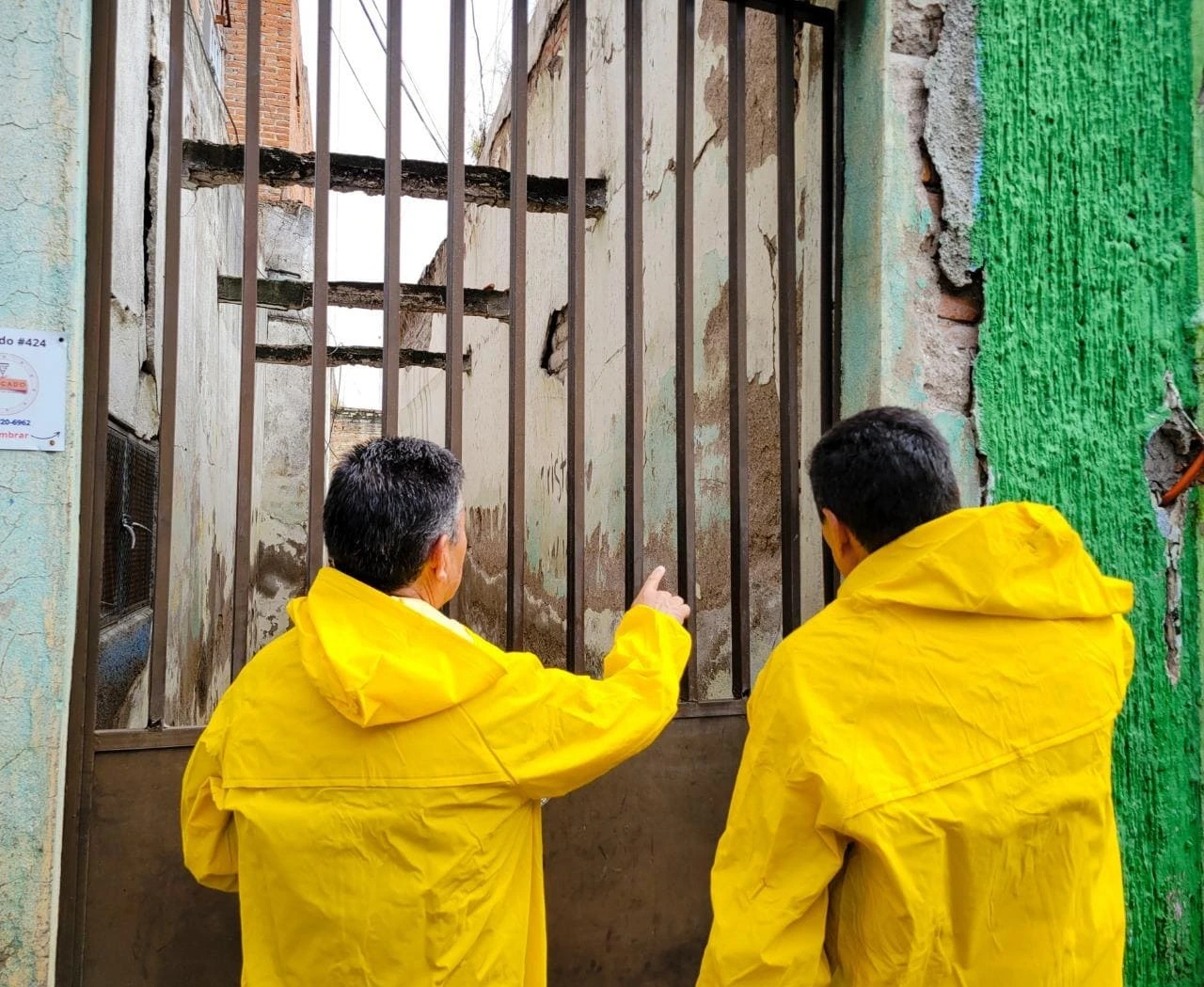 Se revisaron fincas de colonias como Altavista y Gremial