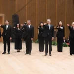 Congreso del Estado toma protesta a los 65 jueces y magistrados que conformarán el nuevo STJ en Aguascalientes. Foto Congreso