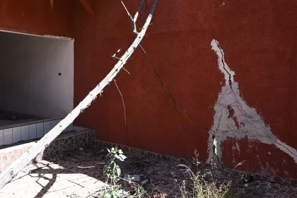 Casas costosas se deshabitaron y abandonaron por riesgo de desplome