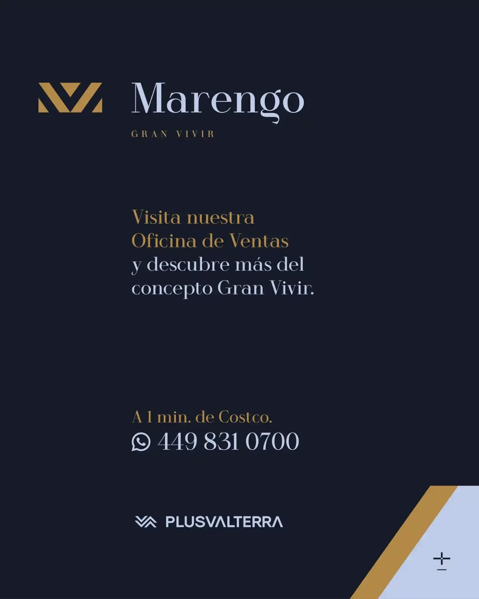 La invitacion de Plusvalterra es visitar Marengo Gran Vivir su nueva propuesta inmobiliaria