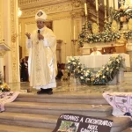 Obispo Juan Espinoza reconoció la fortaleza de las madres buscadoras.