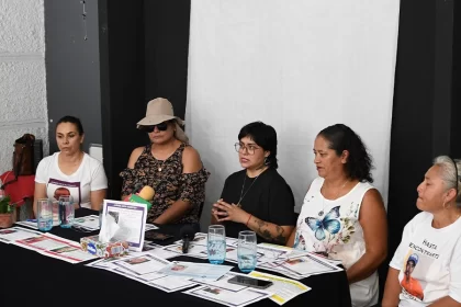 “Él dice que la desaparición forzada no existe en Aguascalientes, ¡claro que existe!, mirenos a nosotras”, levantaron la voz.