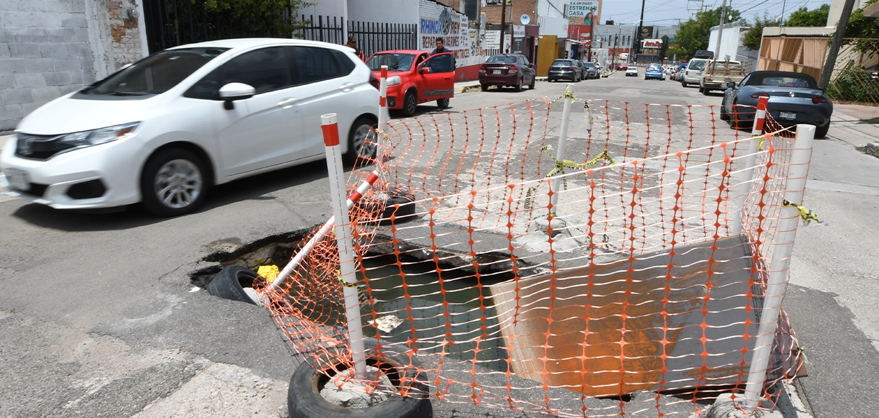 Ha crecido el diámetro, longitud y profundidad de los cinco agujeros