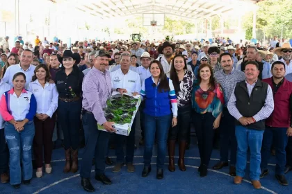 Dio inicio Tere a las obras para concluir última etapa del Distrito de Riego 001.
