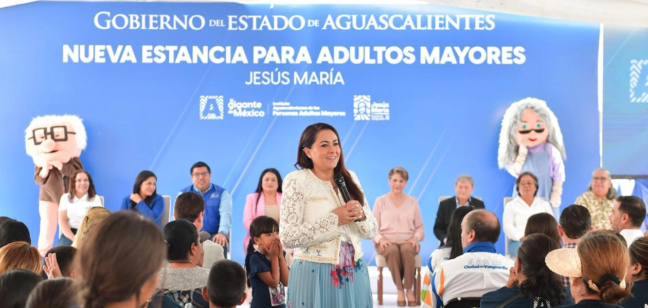 “En Aguascalientes cuidamos a nuestros gigantes de vida: hombres y mujeres que con sus manos construyeron hogares, comunidades y sueños; personas que hoy nos inspiran con su fuerza, sabiduría e historias; por eso creamos estos espacios con mucho cariño y amor para todos ustedes"