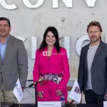 Héctor Castorena, Verónica González y Juan Luis Núñez en la presentación del Global Changers 2025. Foto: JLMNoticias / Salvador Ramírez.