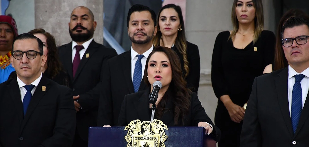 “Diputadas y diputados, he instruido a cada una y cada uno de los titulares de las dependencias y entidades del Gobierno del Estado para que atiendan de manera oportuna cualquier requerimiento o convocatoria de su parte. Para nosotros, la rendición de cuentas, además de ser una obligación constitucional, es una práctica democrática que fortalece a toda la sociedad”