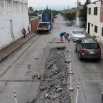 Con una inversión de 1 millón 250 mil pesos se sustituirán 90 metros lineales de tubería de 24 pulgadas en la calle Juan B. Tijerina