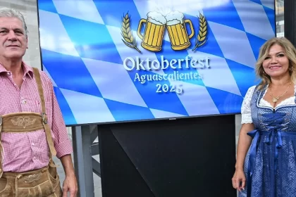 Esaú Garza de Vega, titular de la Secretaría Desarrollo Económico, Ciencia y Tecnología (Sedecyt), señaló que además de reforzar la relación con la comunidad alemana en la entidad, este festival impulsará a las empresas que cuentan con el distintivo “Hecho en Aguascalientes"