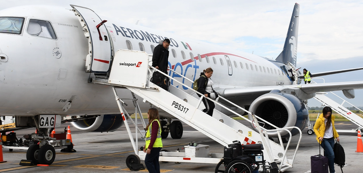 Hay condiciones para alcanzar la meta de un millón de aeropasajeros