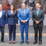 Luis Armando Reynoso Femat, Carlos Lozano de la Torre y Martín Orozco Sandoval felicitaron a la gobernadora por su labor en este período de su administración, al tiempo que le hicieron algunas recomendaciones.