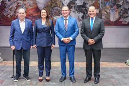 Luis Armando Reynoso Femat, Carlos Lozano de la Torre y Martín Orozco Sandoval felicitaron a la gobernadora por su labor en este período de su administración, al tiempo que le hicieron algunas recomendaciones.