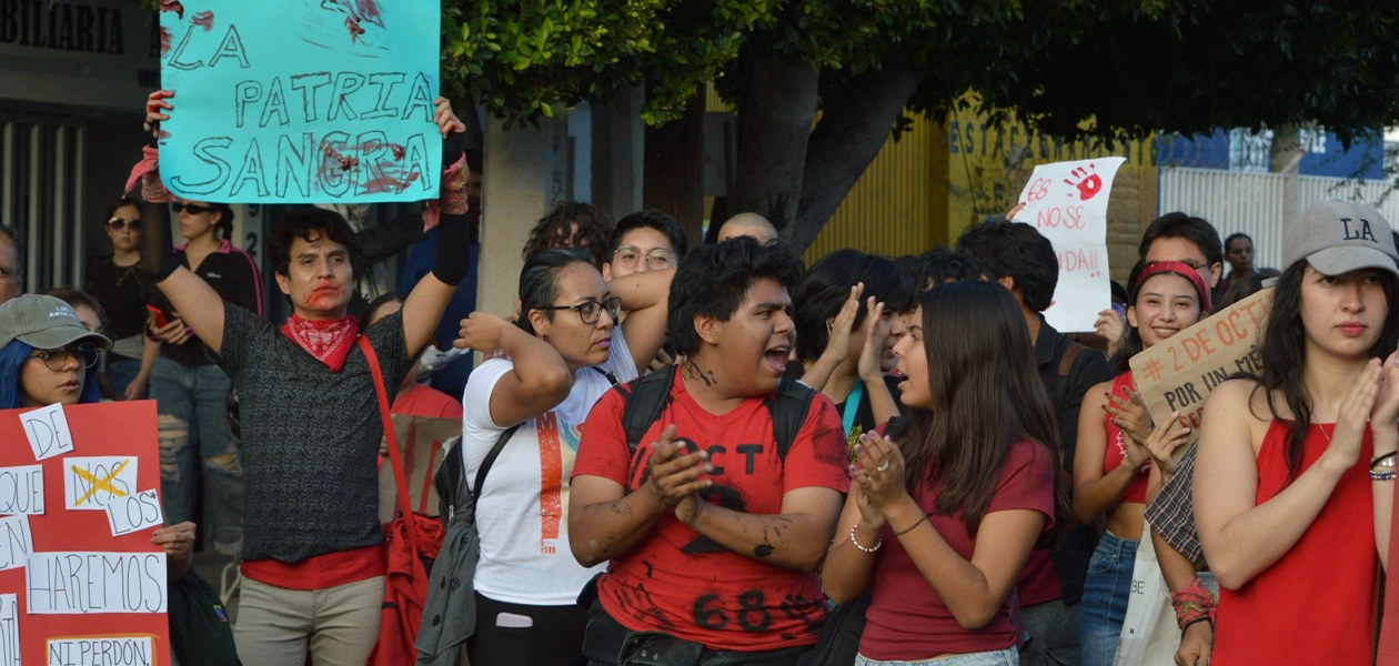 No queremos que se vuelva a repetir, así como en el 68, otro Ayotzinapa, nosotros clamamos justicia y castigo a los culpables