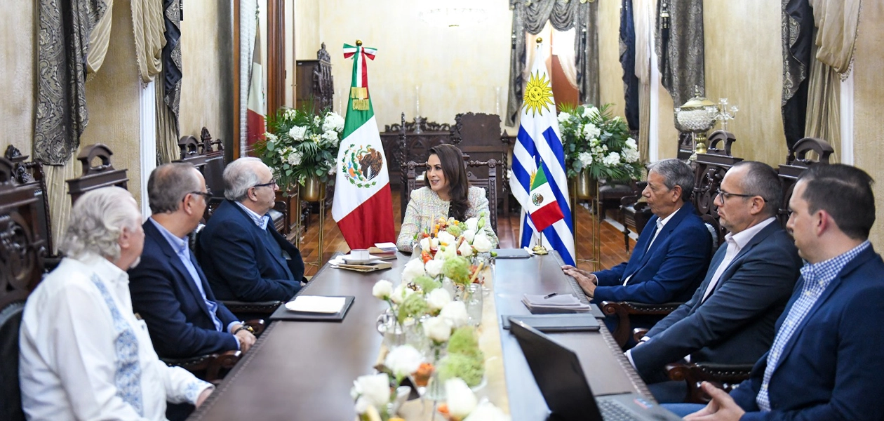 Estudian proyectos conjuntos con el modelo agropecuario del Estado