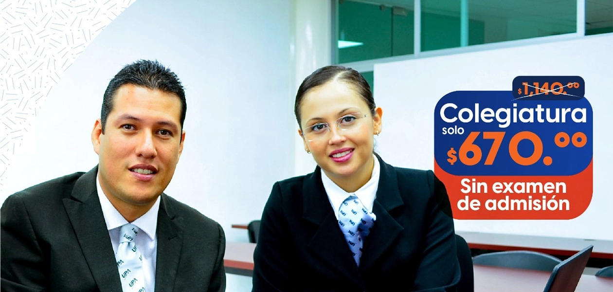 Quienes se inscriban durante este período podrán acceder a un beneficio especial de colegiatura de sólo 670 pesos mensuales, además de no presentar examen de admisión.