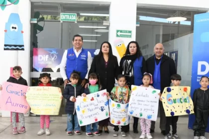 “Queremos que nuestras niñas y niños crezcan felices, cuidados y con las herramientas necesarias para un mejor futuro”. Aurora Jiménez Esquivel