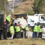 Con la participación de más de 80 trabajadores se desmalezaron 18 mil metros cuadrados y se retiraron alrededor de 20 toneladas de maleza y escombro