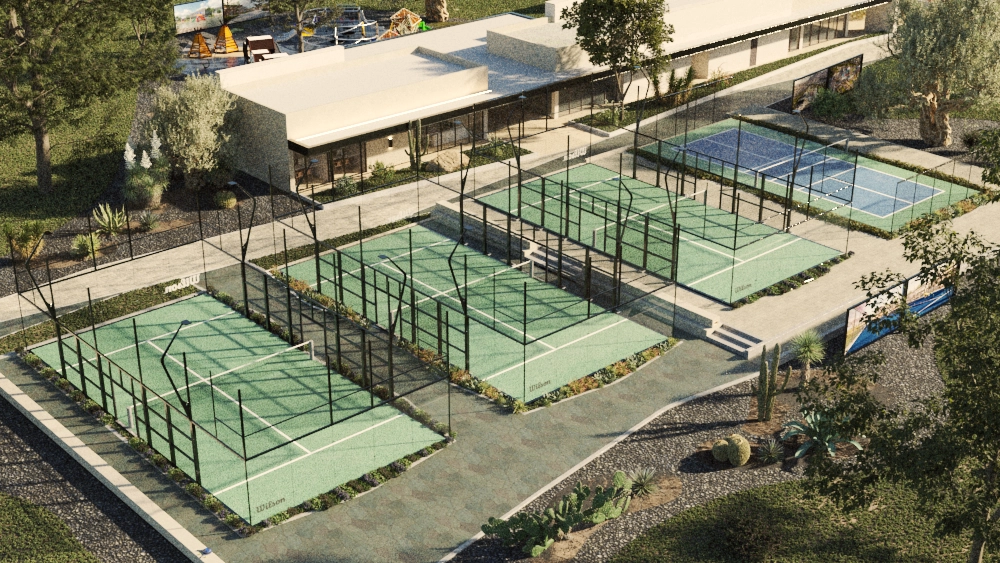 Canchas padel