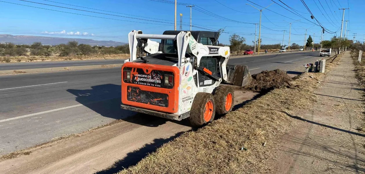 Realizan operativo de limpia sobre avenida Constitución