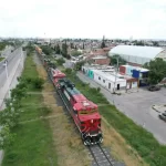 trenes son atracados