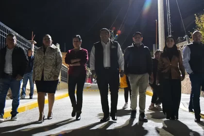 Alcalde de Jesús María inaugura obras en La Tomatina