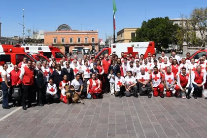 CR brindó apoyo con ambulancias a los estados de Jalisco y Zacatecas