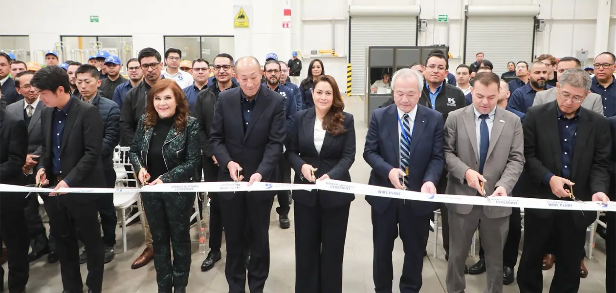 Inaugura Tere la nueva planta de Arneses K&S Mexicana