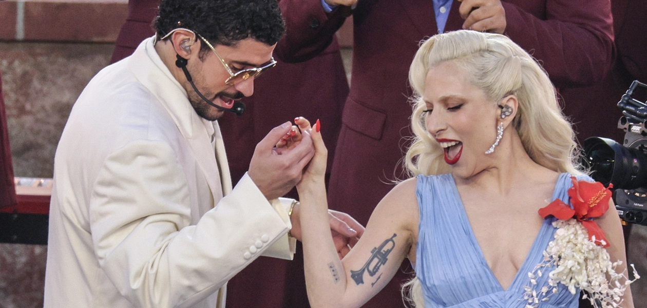 lady gaga y bad bunny halftime super bowl