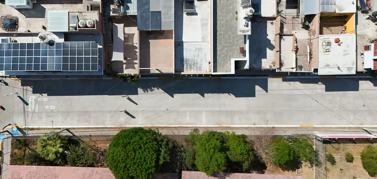 Entrego Tere Jimenez obras de pavimentacion con concreto hidraulico en Pabellon 2