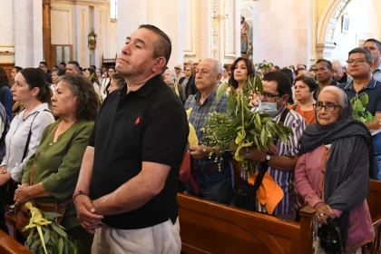 Monseñor preside inicio de Semana Santa con el Domingo de Ramos