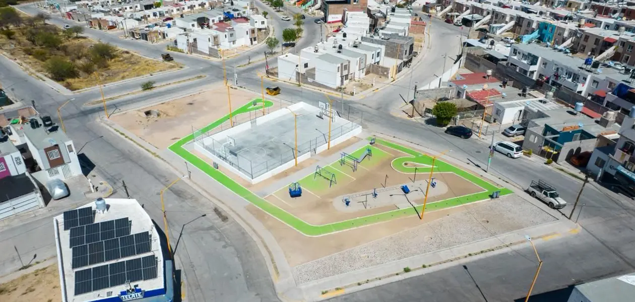 Promueve Leo Montanez la sana convivencia con nuevo parque en Villa Montana 2