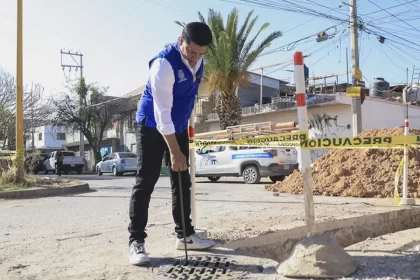 Supervisa Leo la rehabilitación de la red sanitaria en la Insurgentes