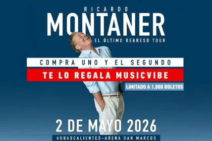 Ricardo Montaner regresa por última vez a Aguascalientes y lanza promoción 2x1 en boletos