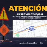 Anuncia Tránsito cierres viales por trabajos de rehabilitación