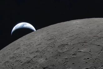 Artemisa II compartiendo imágenes inéditas de la Luna