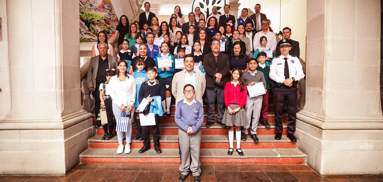 Asiste Leo al Cabildo Infantil y Juvenil le da voz a la niñez de Aguascalientes