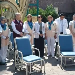 Damas voluntarias realizan donación de equipamiento al Seguro Social